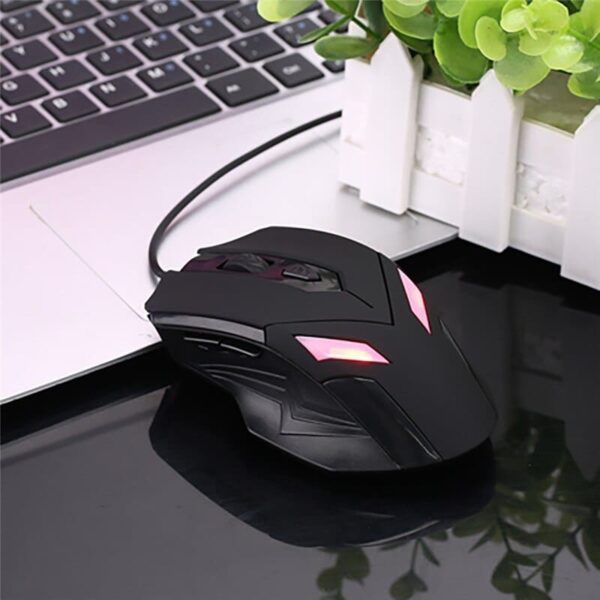 7 LED Color Changing 4000 DPI 6 Button Led Mouse G5 Optical USB Wired Gaming Mouse