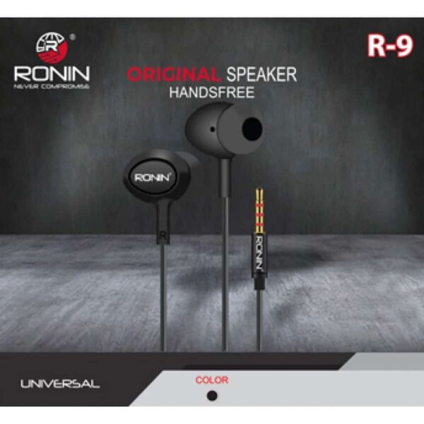 Ronin R9 Soft Crystal Clear Sound Earphone – ronin handsfree