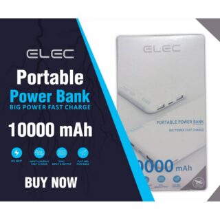 Elec Power Bank 10000MAH 2Usb Port Type C & Android Port